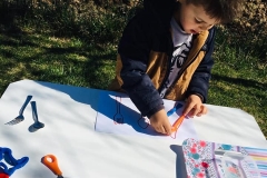 Montessori Aktiviteleri(nesne eşleştirme, maşa ile nesne taşıma)